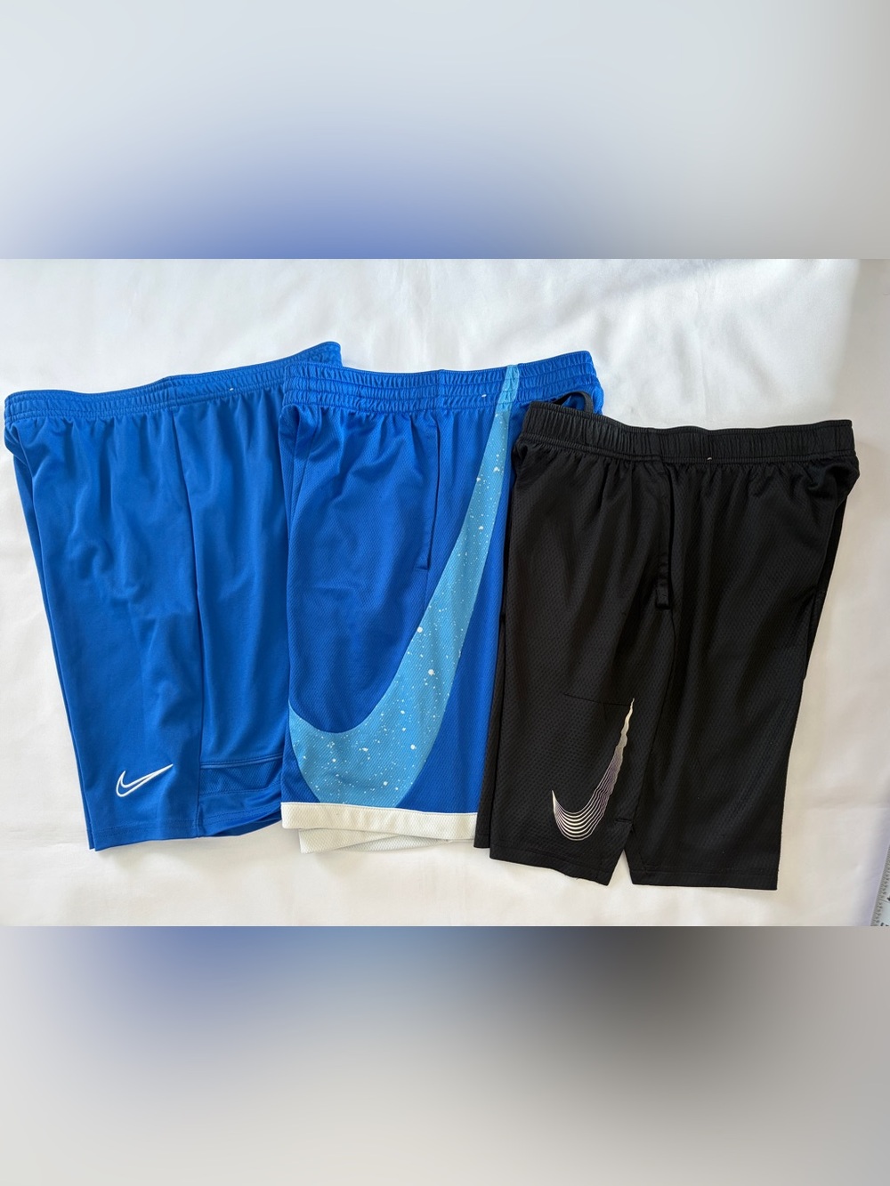 $80 Lot 3 / Nike Dri-FIT Youth Boys' Training Shorts Big kids' Size L / L+